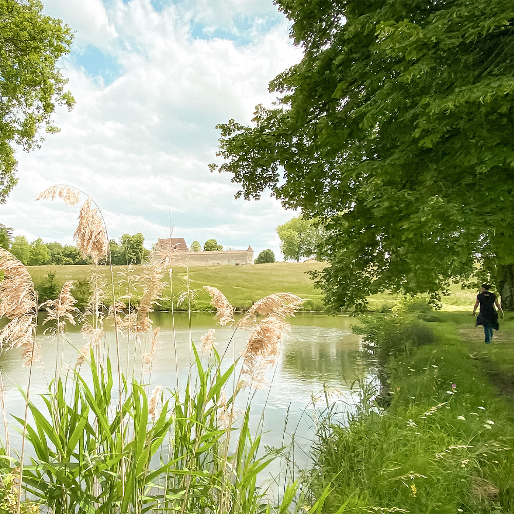 Parc naturel du Château Le Grand Verdus pour séminaire au vert près de Bordeaux