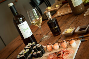 Atelier sushi et dégustation de vins au Château Le Grand Verdus près de Bordeaux