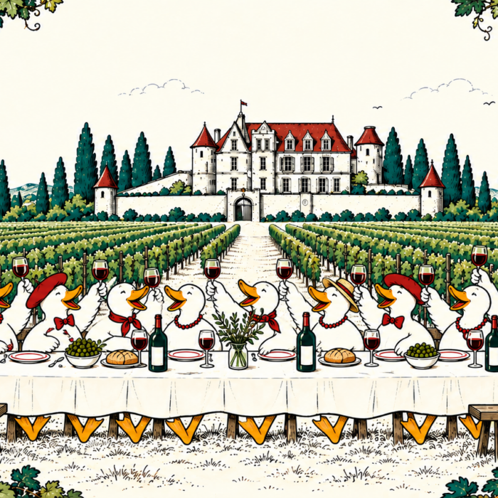 La Grande Tablée au Château Le Grand Verdus, déjeuner au brasero près de Bordeaux